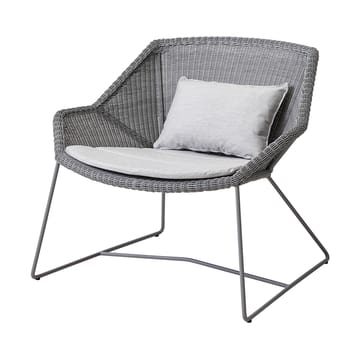 Set di cuscini Breeze per poltrona lounge - Cane-line Natté grigio chiaro - Cane-line