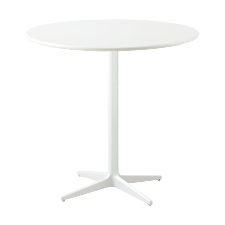 Tavolino da caffè Drop Ø80 cm - Bianco-bianco - Cane-line