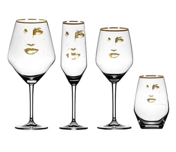 Bicchiere da vino rosé/bianco Piece of Me Gold Edition - 40 cl - Carolina Gynning