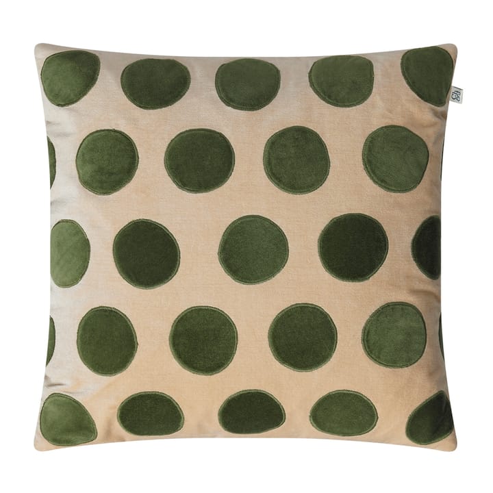 Copricuscino Circle 50x50 cm - beige-cactus green - Chhatwal & Jonsson