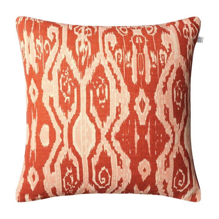 Copricuscino Ikat Madras 50x50 cm - Apricot orange-rose - Chhatwal & Jonsson