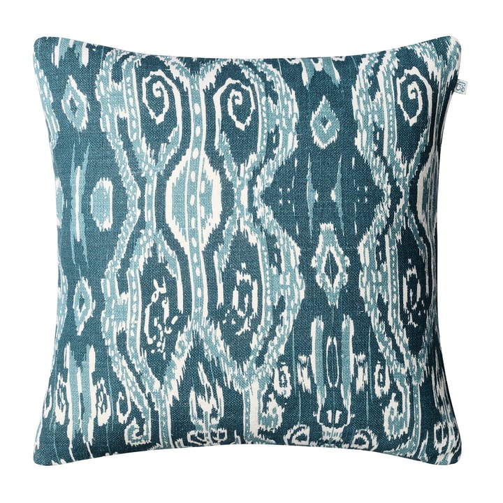 Copricuscino Ikat Madras 50x50 cm - Palace blue-heaven blue - Chhatwal & Jonsson