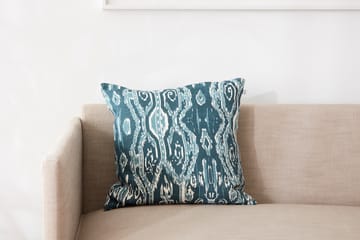 Copricuscino Ikat Madras 50x50 cm - Palace blue-heaven blue - Chhatwal & Jonsson