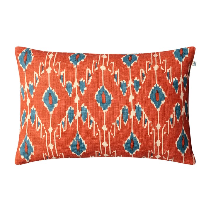 Federa Ikat Goa 60x40 cm - Apricot orange-heaven blue - Chhatwal & Jonsson