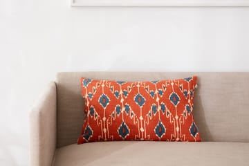 Federa Ikat Goa 60x40 cm - Apricot orange-heaven blue - Chhatwal & Jonsson