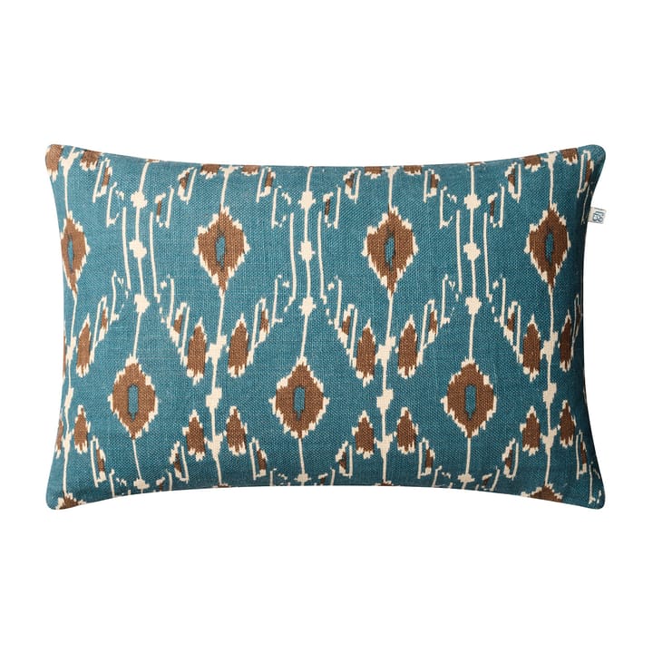 Federa Ikat Goa 60x40 cm - Heaven blue-taupe - Chhatwal & Jonsson