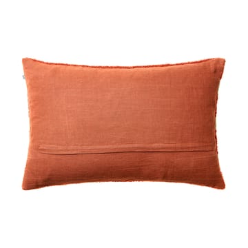 Federa per cuscino Stripe Linen Boucle 40x60 cm - Apricot orange-aqua - Chhatwal & Jonsson