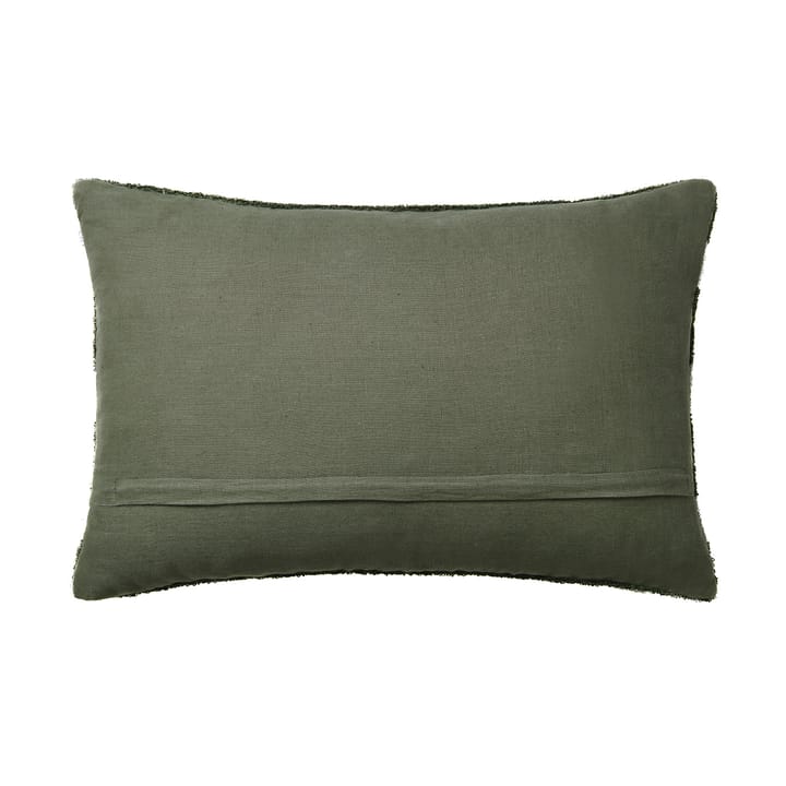 Federa per cuscino Stripe Linen Boucle 40x60 cm, Cactus green-aqua Chhatwal & Jonsson