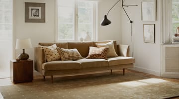 Federa Tattersall 40x60 cm - Beige-cognac - Chhatwal & Jonsson