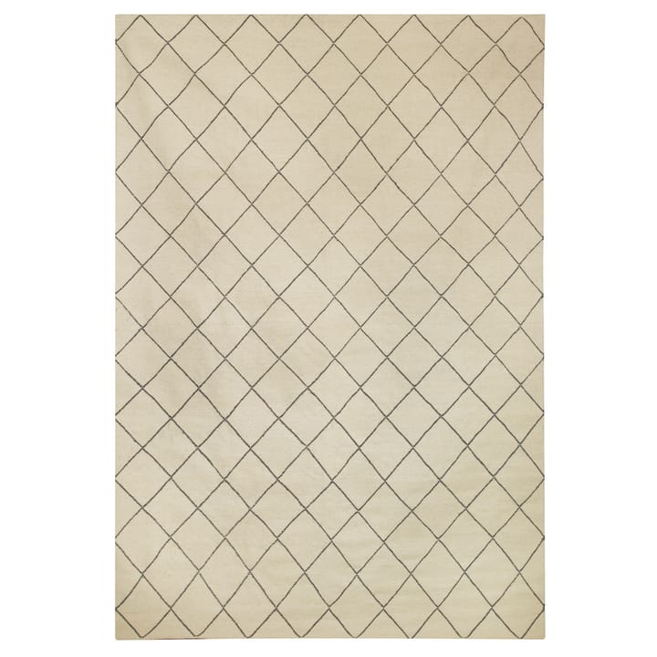 Tappeto Diamond 184x280 cm - Bianco sporco, grigio - Chhatwal & Jonsson