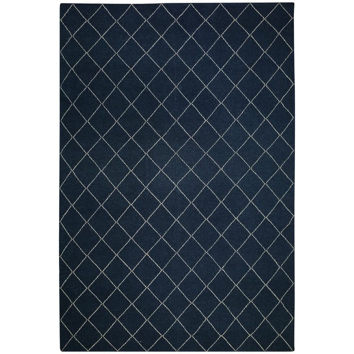 Tappeto Diamond 230x336 cm - Blu melange, bianco sporco - Chhatwal & Jonsson