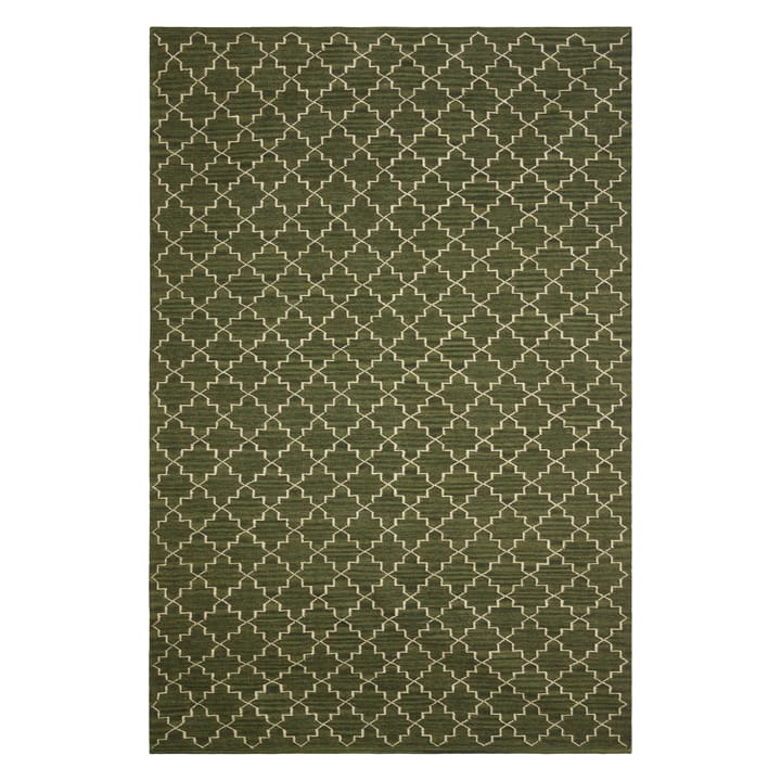 Tappeto New Geometric 180x272 cm - Verde melange, bianco sporco - Chhatwal & Jonsson