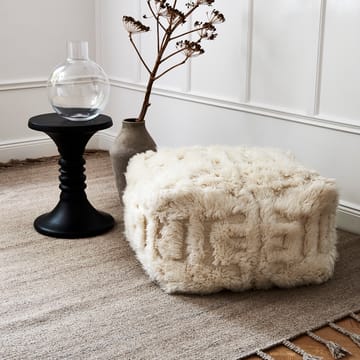 Pouf Casablanca 55x55 cm - bianco - Classic Collection