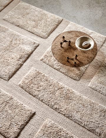 Tappeto in lana Bricks, 170x230 cm - Beige - Classic Collection