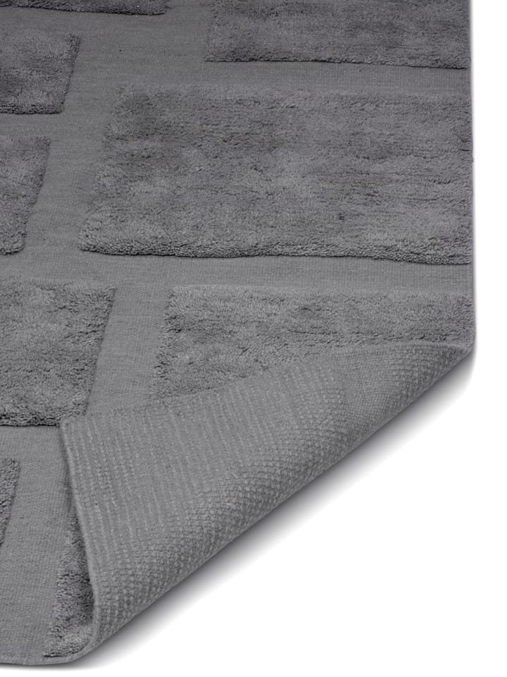 Tappeto in lana Bricks, 250x350 cm, Grigio Classic Collection