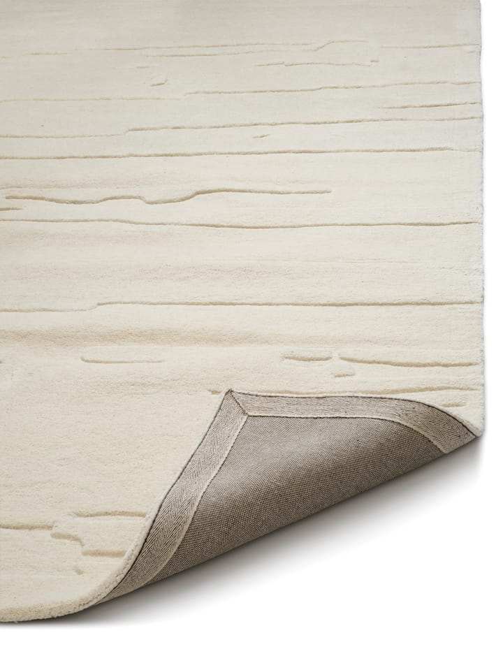 Tappeto in lana Carved, 170x230 cm, Avorio Classic Collection