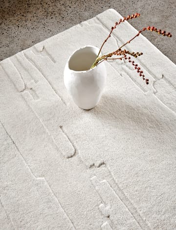 Tappeto in lana Carved, 170x230 cm - Avorio - Classic Collection