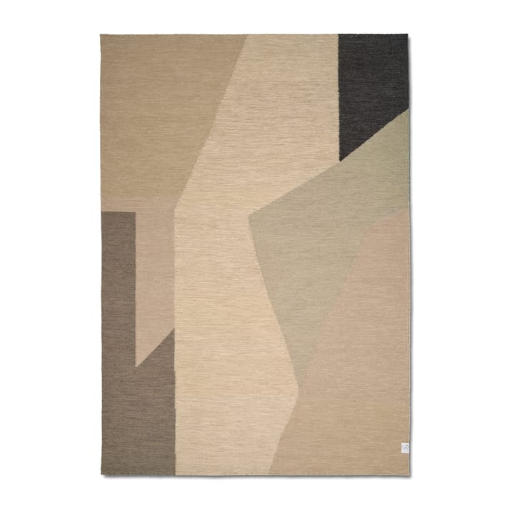 Tappeto in lana Cliff, 170x230 cm - Beige - Classic Collection