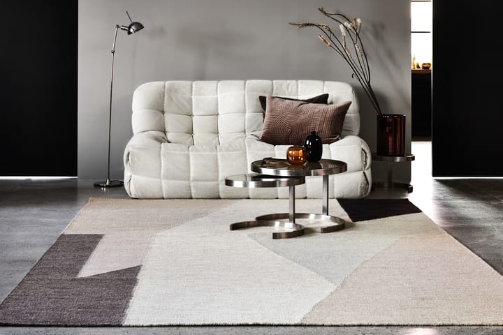 Tappeto in lana Cliff, 250x350 cm, Beige Classic Collection