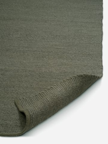 Tappeto in lana Merino, 140x200 cm - Verde scuro - Classic Collection