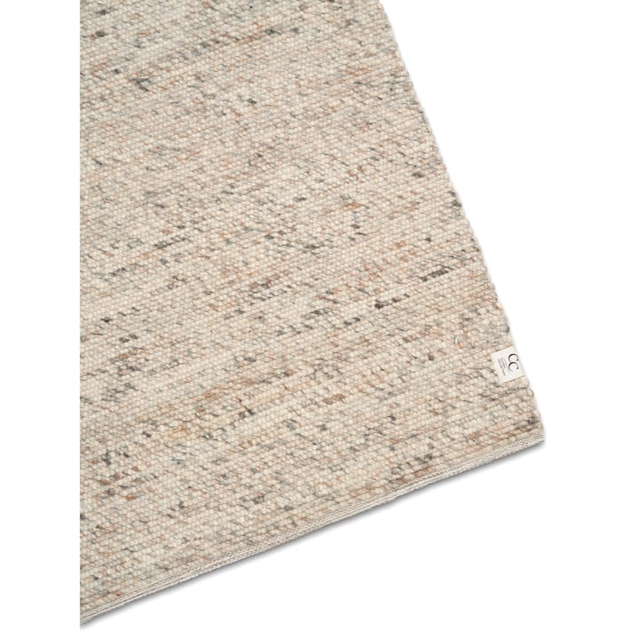 Tappeto in lana Merino 170x230 cm, beige naturale Classic Collection