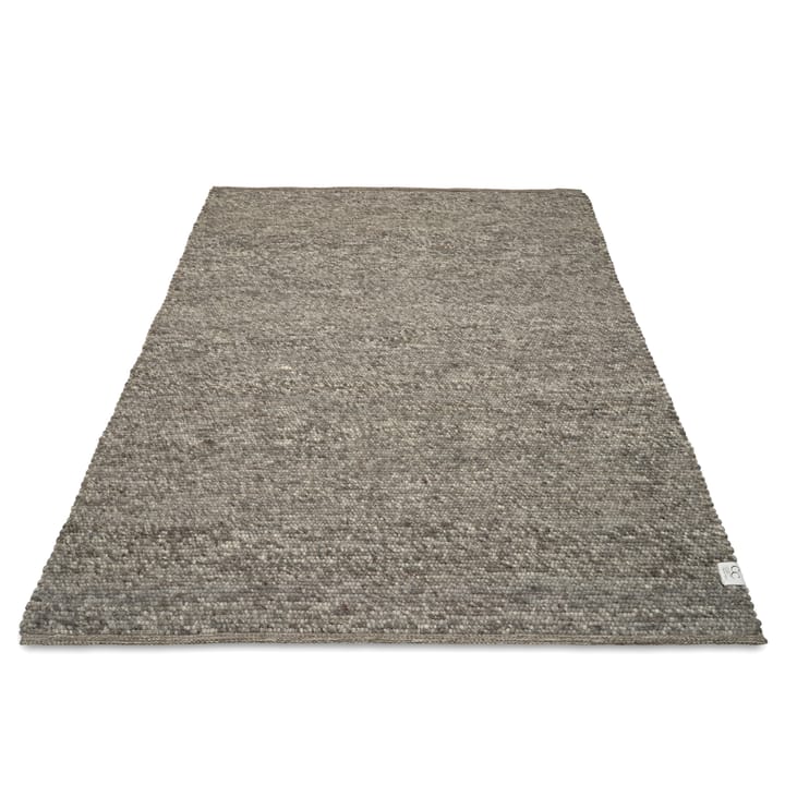 Tappeto in lana Merino 170x230 cm, Grigio Classic Collection