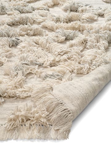 Tappeto in lana Rio 250x350 cm - Avorio melange - Classic Collection