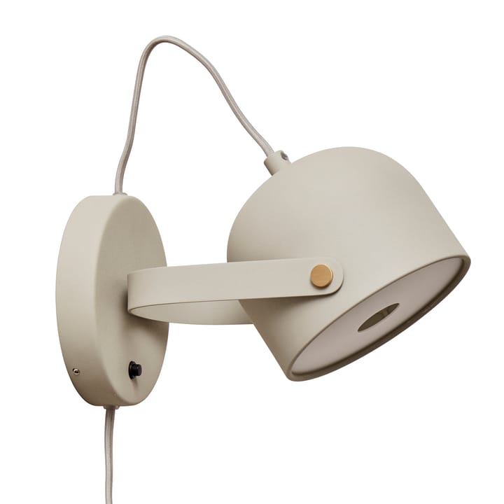 Lampada da parete Svejk 13, Beige-ottone CO Bankeryd