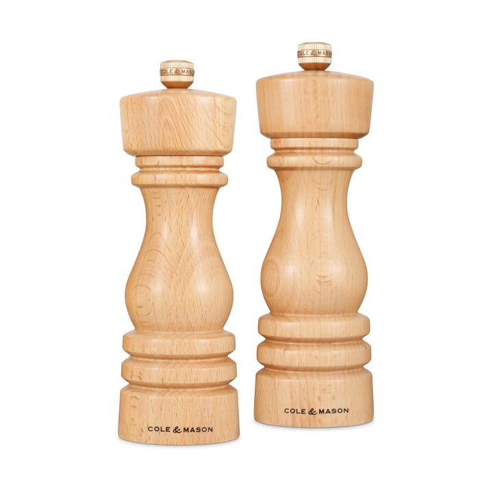 Set macina sale e pepe London 18 cm - Naturale - Cole & Mason