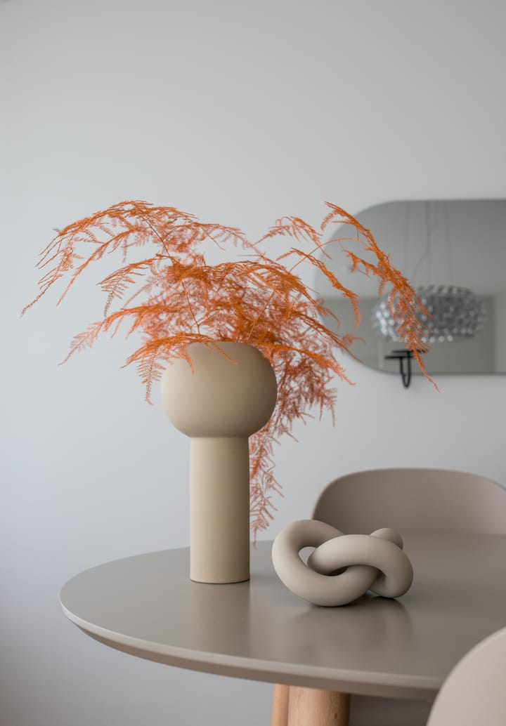 Decorazione grande Knot Table, sand Cooee Design