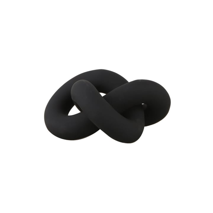 Decorazione piccola Knot Table, nero Cooee Design