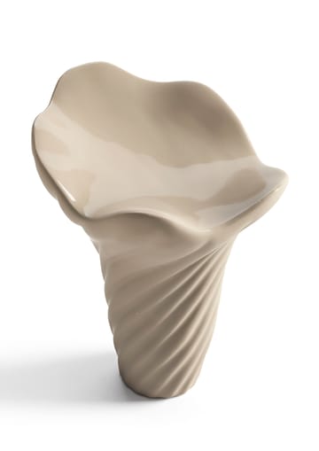 Scultura grande Fungi, 18 cm - Sabbia - Cooee Design