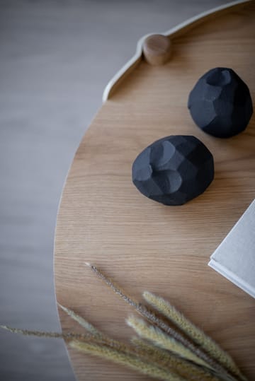 Sculture testa Pebble confezione da 3 - Coal - Cooee Design