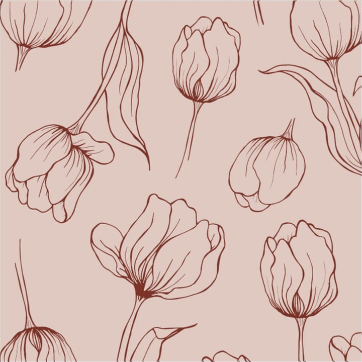 Tovaglioli Tulipa 33x33 cm - Blush - Cooee Design