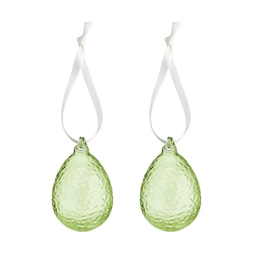 Uova pendenti di Pasqua Gry confezione da 2 - Lime - Cooee Design