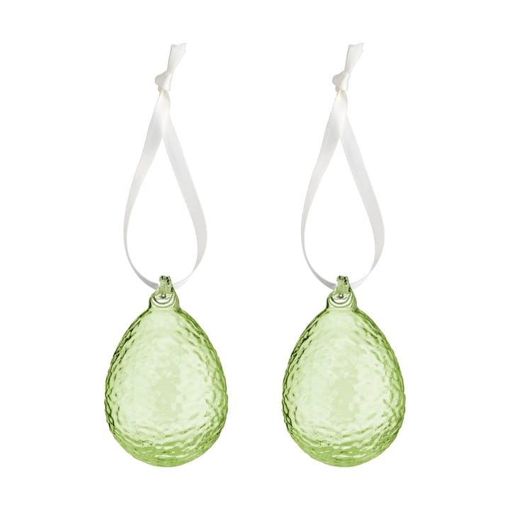 Uova pendenti di Pasqua Gry confezione da 2 - Lime - Cooee Design