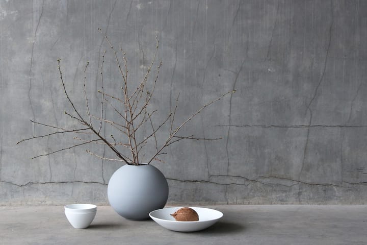 Vaso Ball grigio, 30 cm Cooee Design