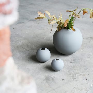 Vaso Ball grigio - 8 cm - Cooee Design