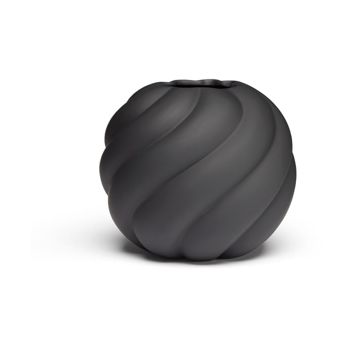 Vaso Twist ball 12 cm - Nero - Cooee Design