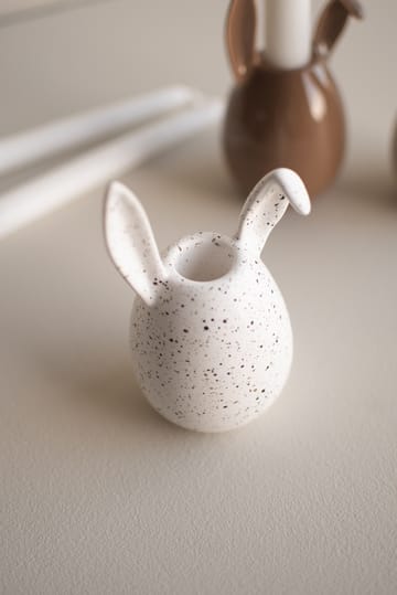 Candeliere Rabbit 13 cm - White dot - DBKD