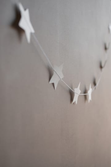 Decorazione Stella Garland - Bianco - DBKD