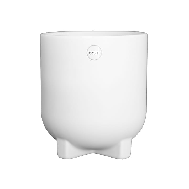 Vaso da fiori Plus Ø 14 cm - bianco - DBKD