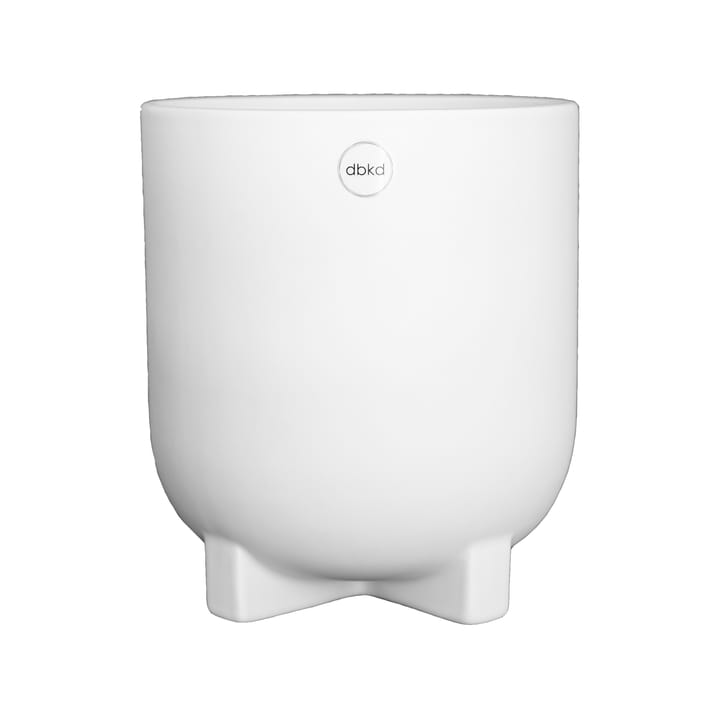 Vaso da fiori Plus Ø 16 cm - bianco - DBKD