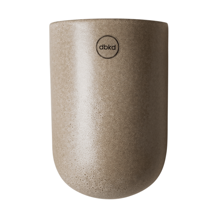 Vaso da parete Cut beige - Medio 15 cm - DBKD