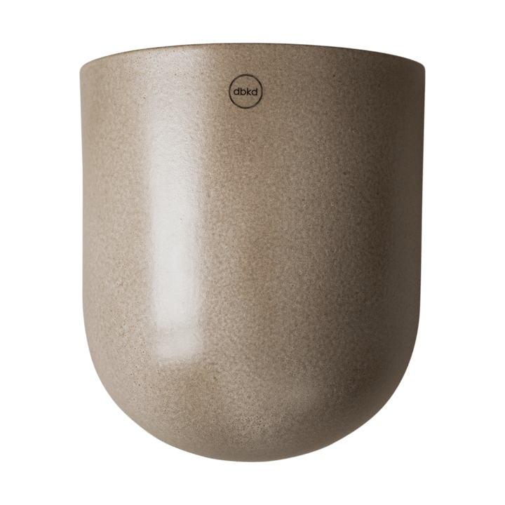 Vaso da parete Cut beige, X-large 24 cm DBKD