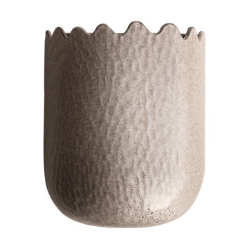 Vaso da parete Flowery 24 cm - Beige - DBKD