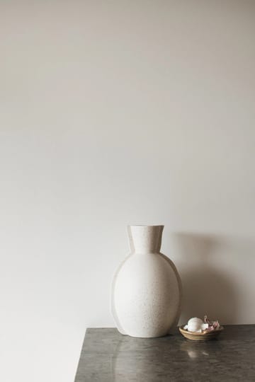 Vaso Edge, alt. 30 cm - Creme dot - DBKD