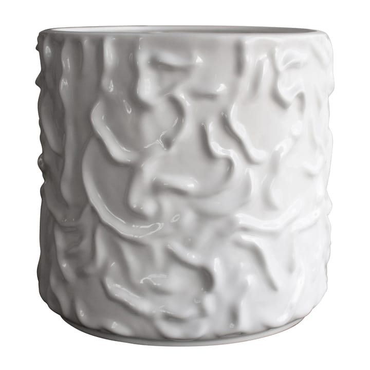 Vaso fiori Swoon Ø 31 cm - Shiny white - DBKD