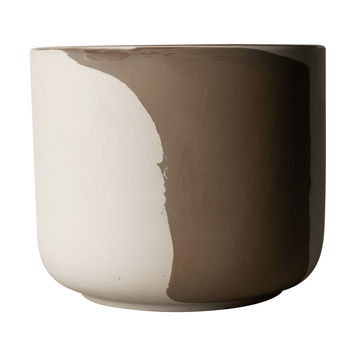 Vaso per fiori Calm Ø23 cm - Beige-marrone - DBKD