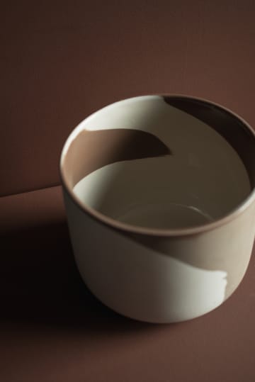 Vaso per fiori Calm Ø23 cm - Beige-marrone - DBKD